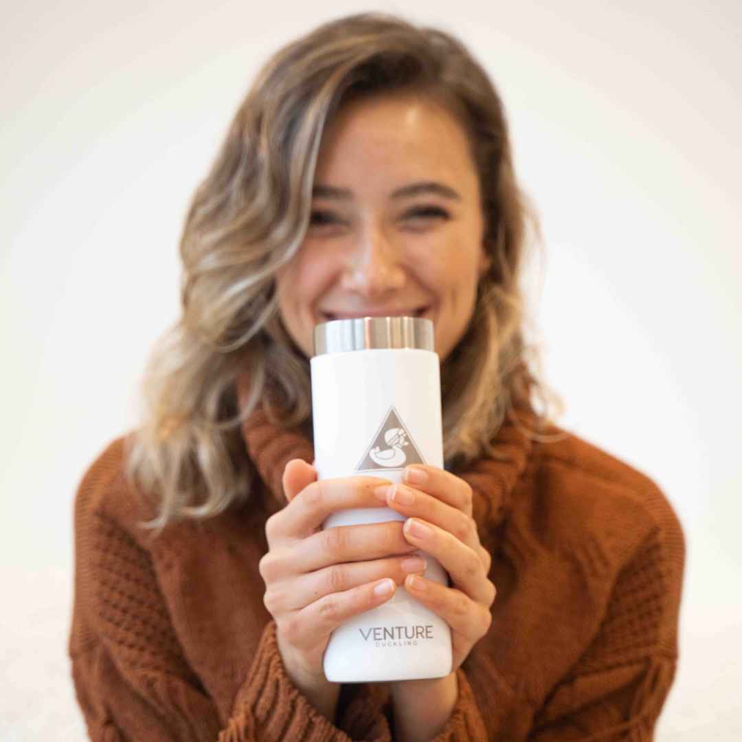 The-Go Companion: The Adaptable Stainless Steel Bottle