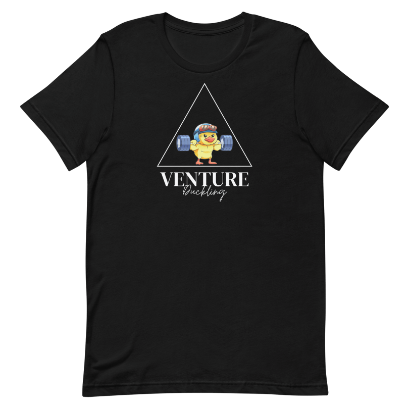 Camiseta con gráfico de lavado suave Working Out Duck
