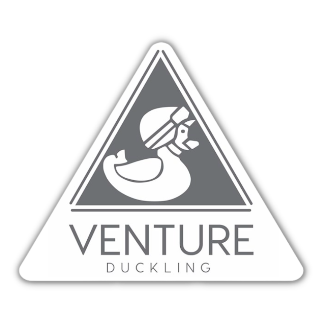 Venture Duckling's Logo Sticker