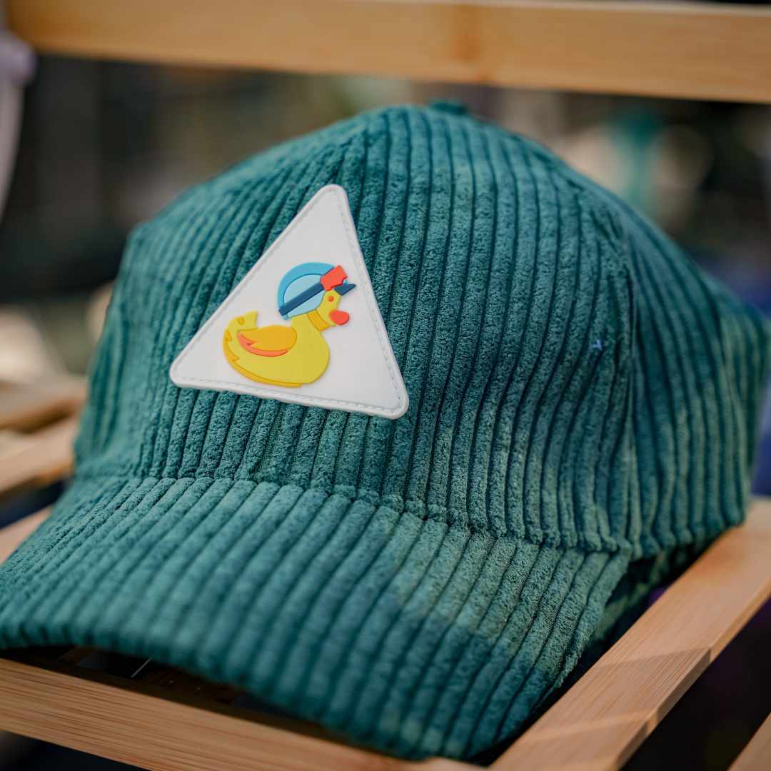 Venture Duckling Green Corduroy Hat